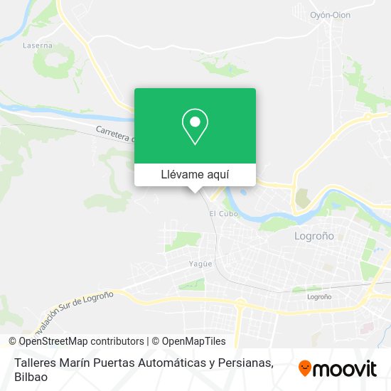 Mapa Talleres Marín Puertas Automáticas y Persianas