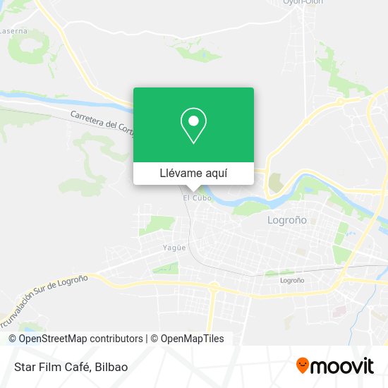 Mapa Star Film Café
