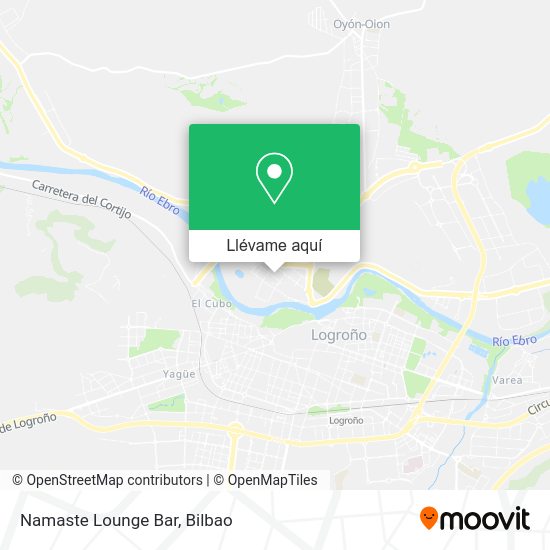 Mapa Namaste Lounge Bar