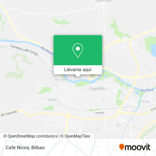 Mapa Café Nicos