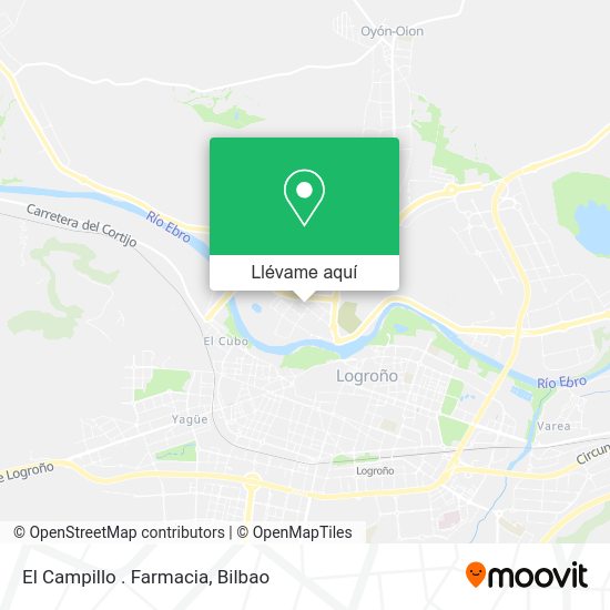 Mapa El Campillo . Farmacia