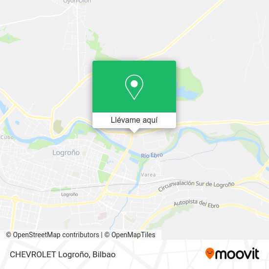 Mapa CHEVROLET Logroño