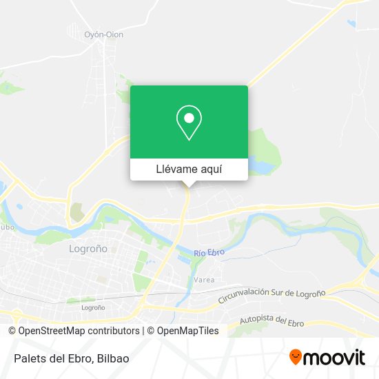 Mapa Palets del Ebro