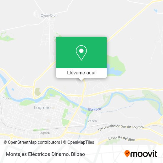 Mapa Montajes Eléctricos Dinamo