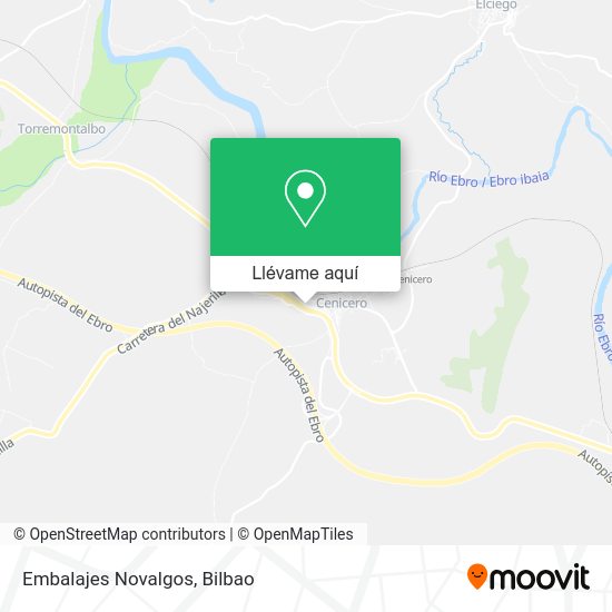 Mapa Embalajes Novalgos
