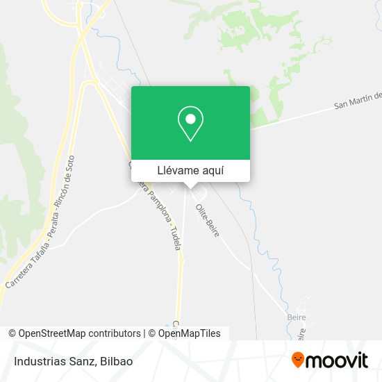 Mapa Industrias Sanz