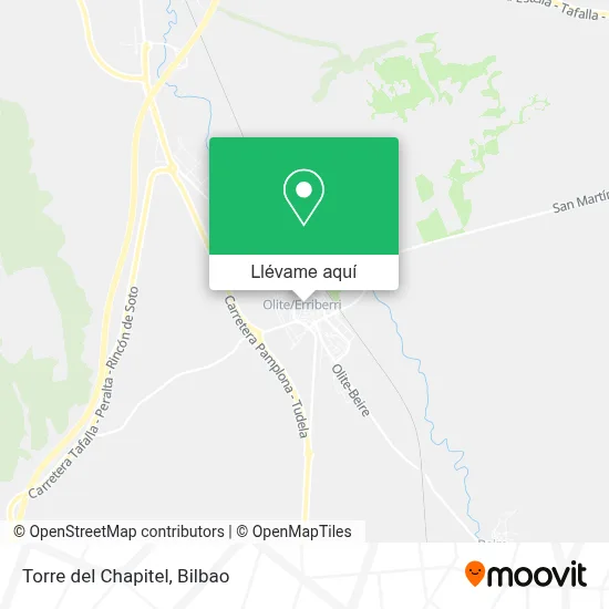 Mapa Torre del Chapitel