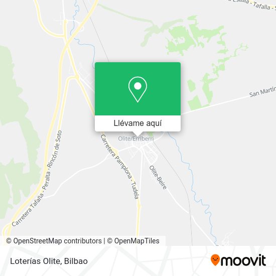 Mapa Loterías Olite