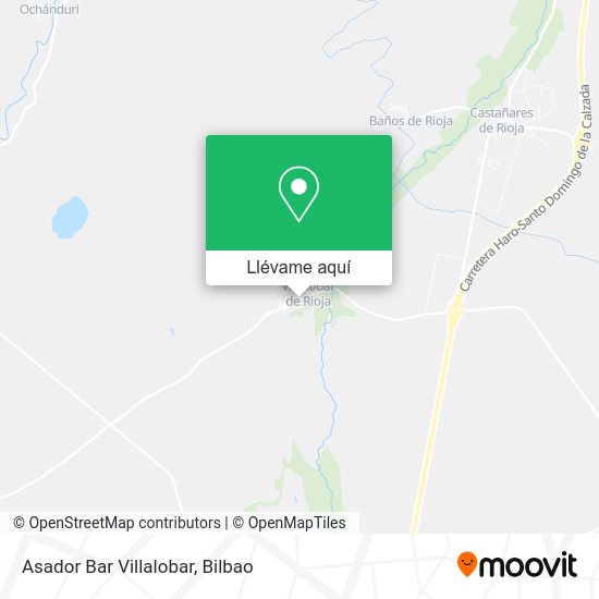Mapa Asador Bar Villalobar