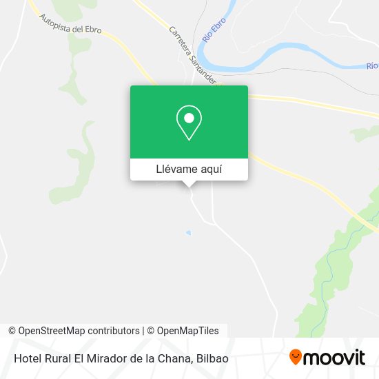 Mapa Hotel Rural El Mirador de la Chana