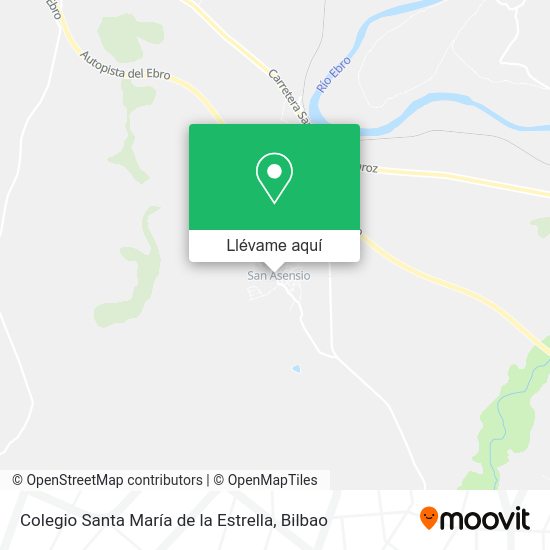 Mapa Colegio Santa María de la Estrella