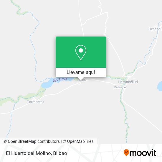 Mapa El Huerto del Molino