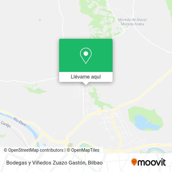 Mapa Bodegas y Viñedos Zuazo Gastón