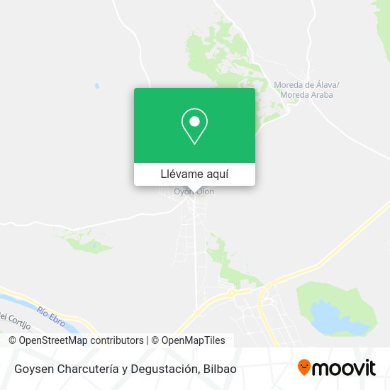 Mapa Goysen Charcutería y Degustación