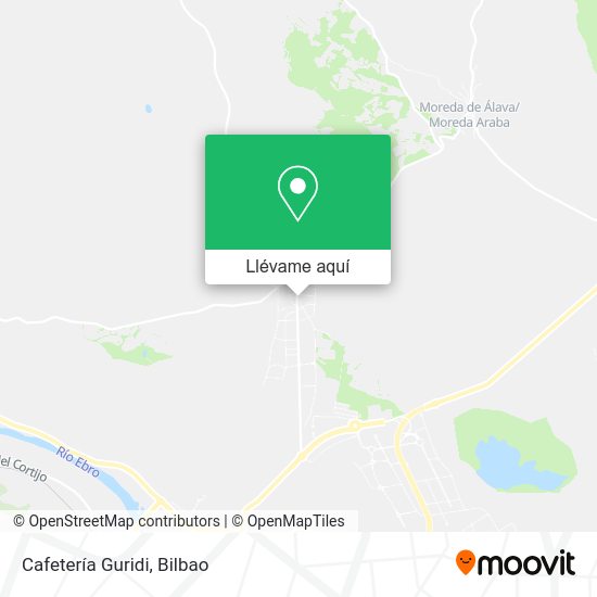 Mapa Cafetería Guridi