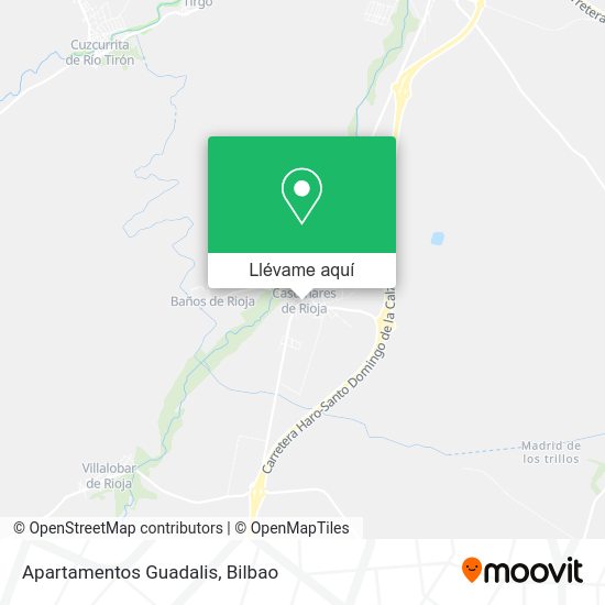 Mapa Apartamentos Guadalis