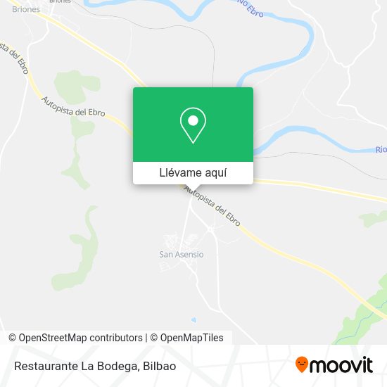 Mapa Restaurante La Bodega