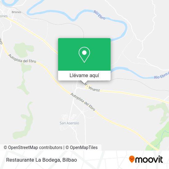 Mapa Restaurante La Bodega