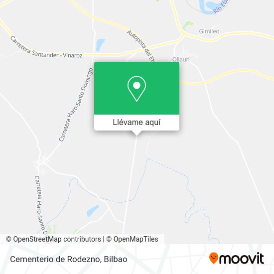 Mapa Cementerio de Rodezno