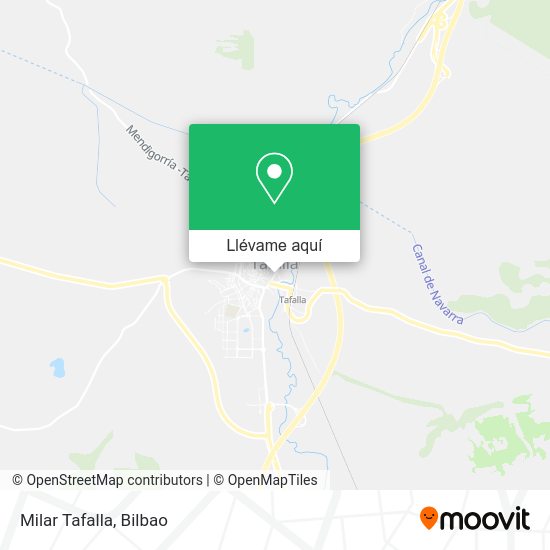 Mapa Milar Tafalla