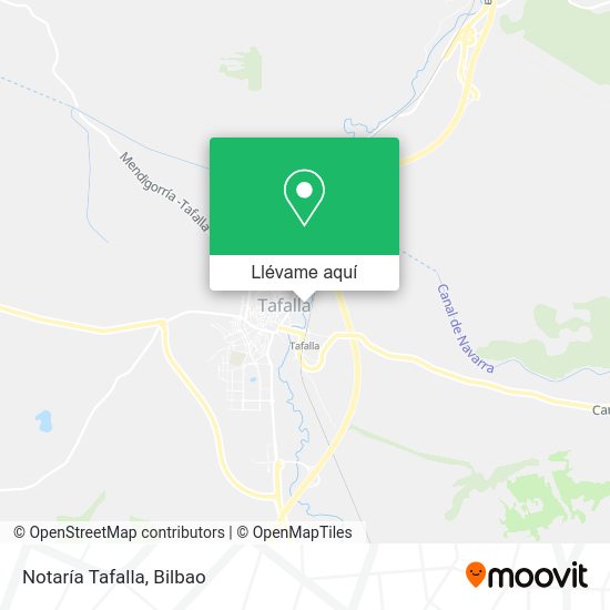 Mapa Notaría Tafalla
