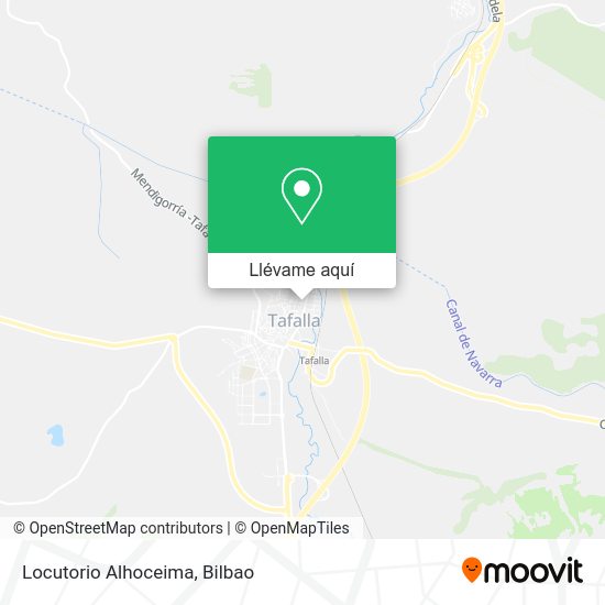 Mapa Locutorio Alhoceima