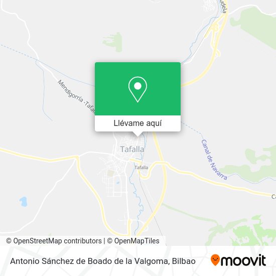Mapa Antonio Sánchez de Boado de la Valgoma