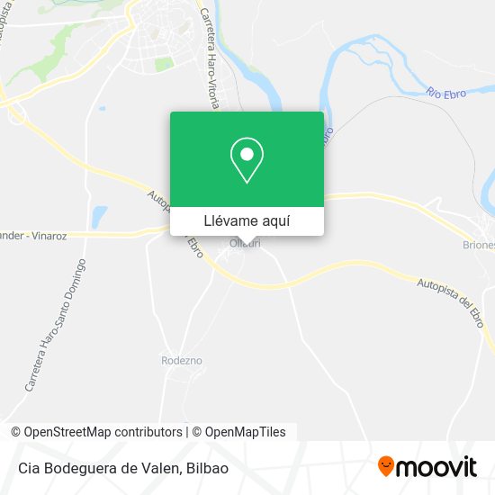 Mapa Cia Bodeguera de Valen
