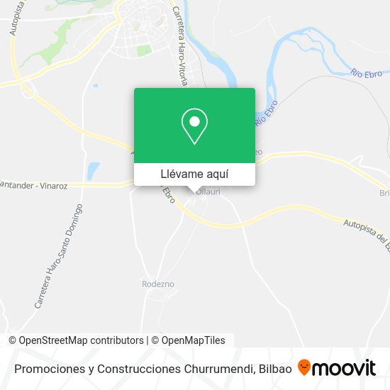 Mapa Promociones y Construcciones Churrumendi