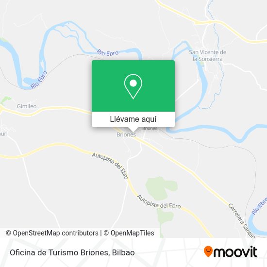 Mapa Oficina de Turismo Briones