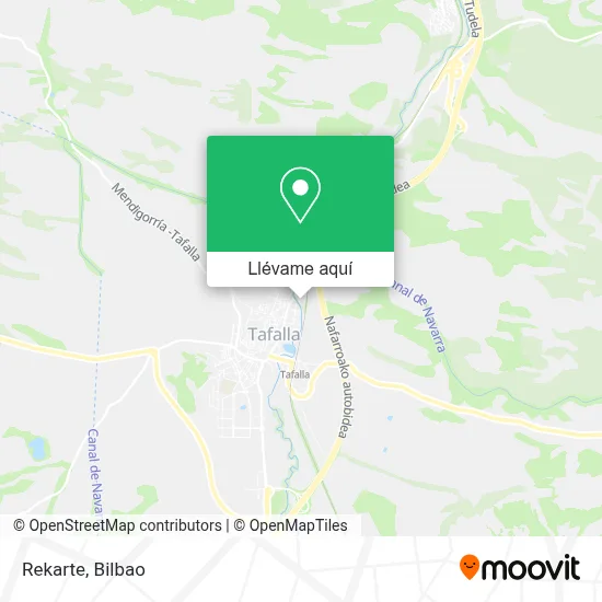 Mapa Rekarte