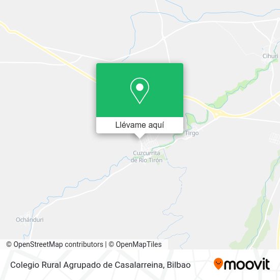 Mapa Colegio Rural Agrupado de Casalarreina