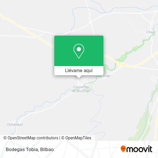 Mapa Bodegas Tobia