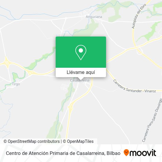 Mapa Centro de Atención Primaria de Casalarreina