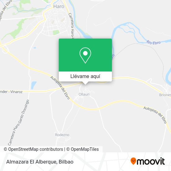 Mapa Almazara El Alberque