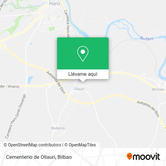 Mapa Cementerio de Ollauri