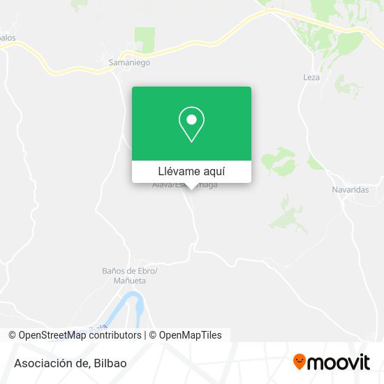Mapa Asociación de