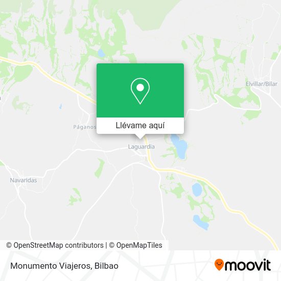 Mapa Monumento Viajeros