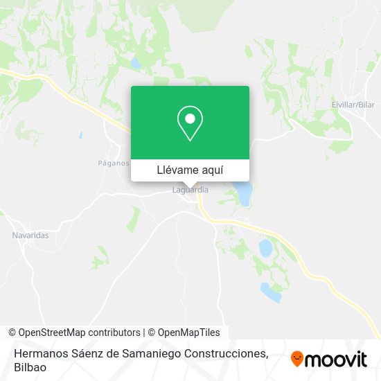 Mapa Hermanos Sáenz de Samaniego Construcciones