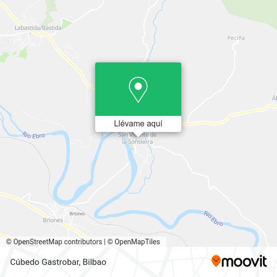 Mapa Cúbedo Gastrobar