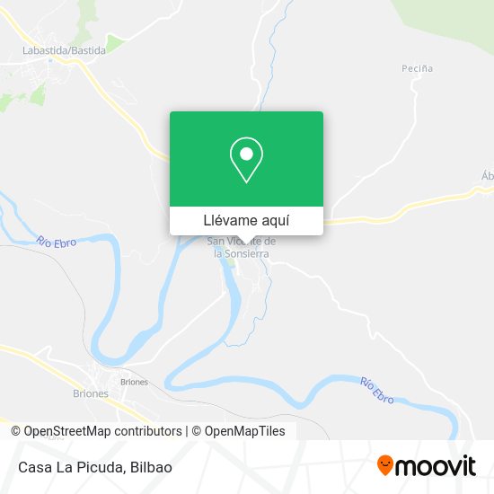 Mapa Casa La Picuda