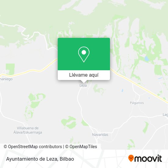 Mapa Ayuntamiento de Leza