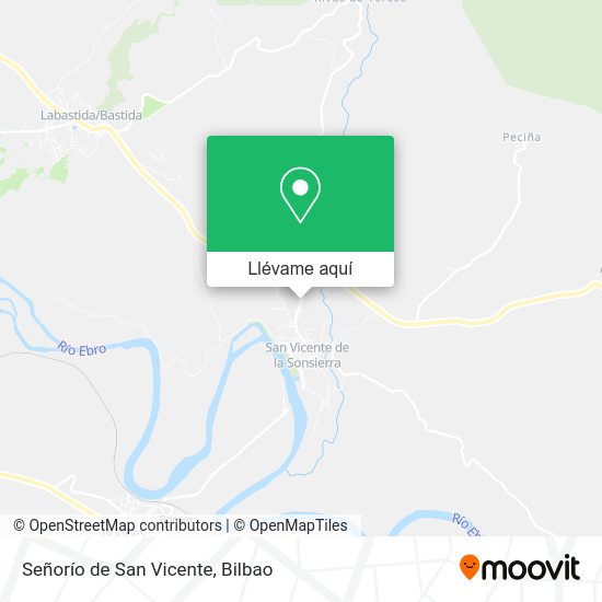 Mapa Señorío de San Vicente