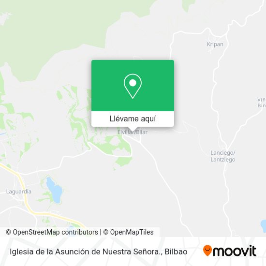 Mapa Iglesia de la Asunción de Nuestra Señora.