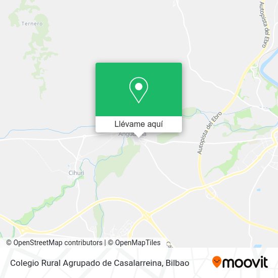 Mapa Colegio Rural Agrupado de Casalarreina