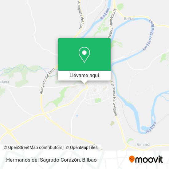 Mapa Hermanos del Sagrado Corazón