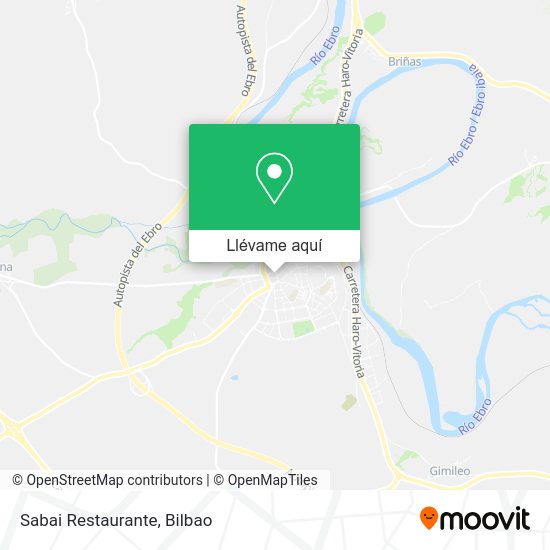 Mapa Sabai Restaurante