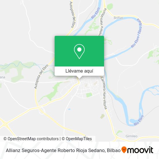 Mapa Allianz Seguros-Agente Roberto Rioja Sedano