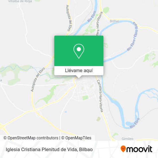 Mapa Iglesia Cristiana Plenitud de Vida