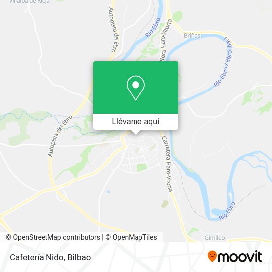 Mapa Cafetería Nido